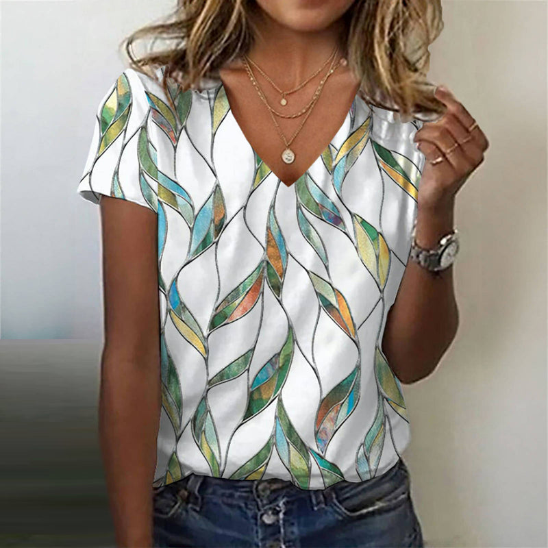 Vintage-Lässiges T-Shirt