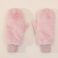 Einfarbig Warme Handschuhe