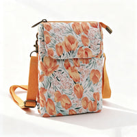 Vintage-Tasche Mit Blumenmuster