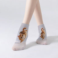 Lässige Socken Mit Animalprint