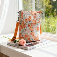 Vintage-Tasche Mit Blumenmuster