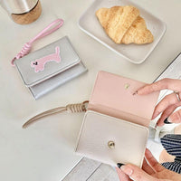 Geldbörse Mit Cartoon-Katze