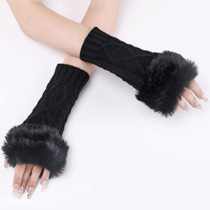 Warme Einfarbige Handschuhe