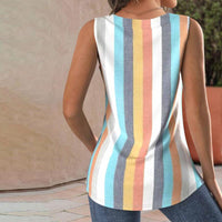 Bunt Gestreiftes Tanktop