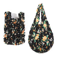 Vintage-Tasche Mit Blumenmuster