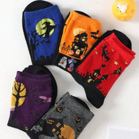 Packung Mit 5 Paar Halloween-Socken