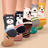 Packung Mit 5 Paar Cartoon-Socken