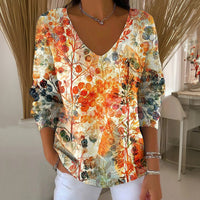 【Lange Ärmel】Lässiges Vintage-T-Shirt