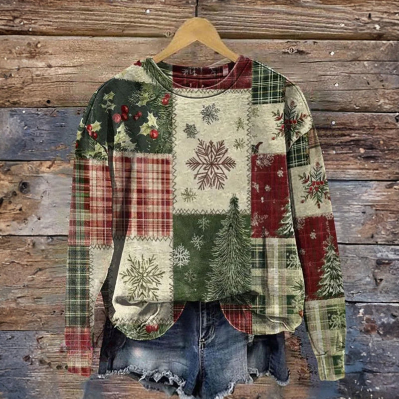 Vintage Weihnachts-Sweatshirt