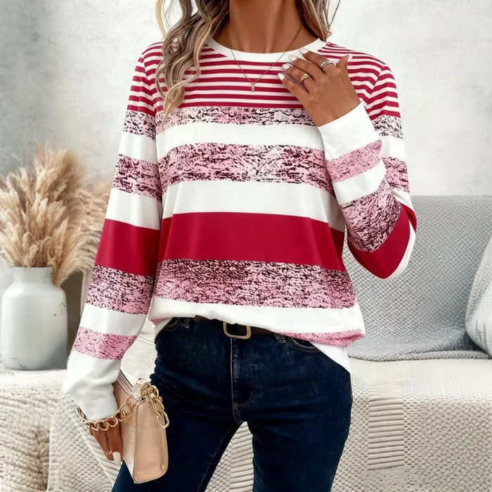 Gestreiftes Vintage-T-Shirt