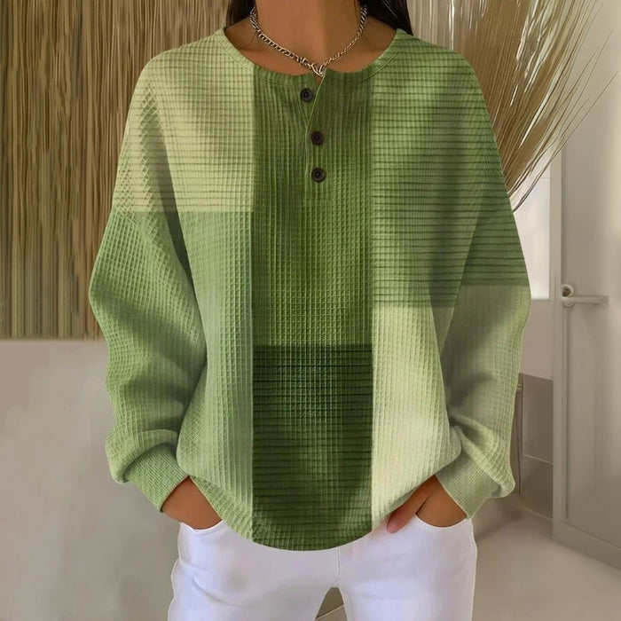 Vintage-Sweatshirt Mit Farbblock