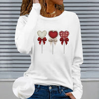 Vintage T-Shirt Mit Herzprint