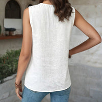 Lässiges Tanktop In Unifarbe