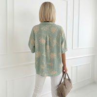 Unregelmäßige Vintage-Bluse