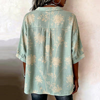 Unregelmäßige Vintage-Bluse