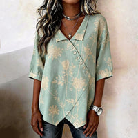 Unregelmäßige Vintage-Bluse