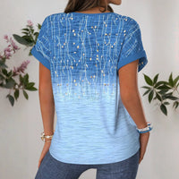 Vintage-Bluse Mit Blumenmuster
