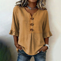 Gestreifte Vintage-Bluse
