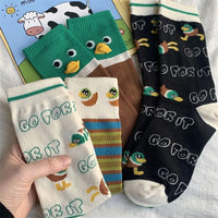 Lässige Cartoon-Socken