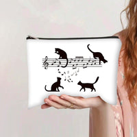 Lässige Tasche Mit Katzenmuster