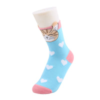 Kreative Socken Mit Katzenmuster