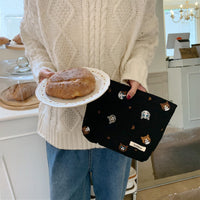 Lässige Tasche Mit Katzen-Print