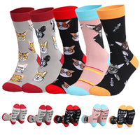 Socken Mit Vintage-Tiermuster