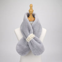Einfarbiger Warmer Schal