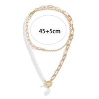 Vintage-Anhänger-Halskette