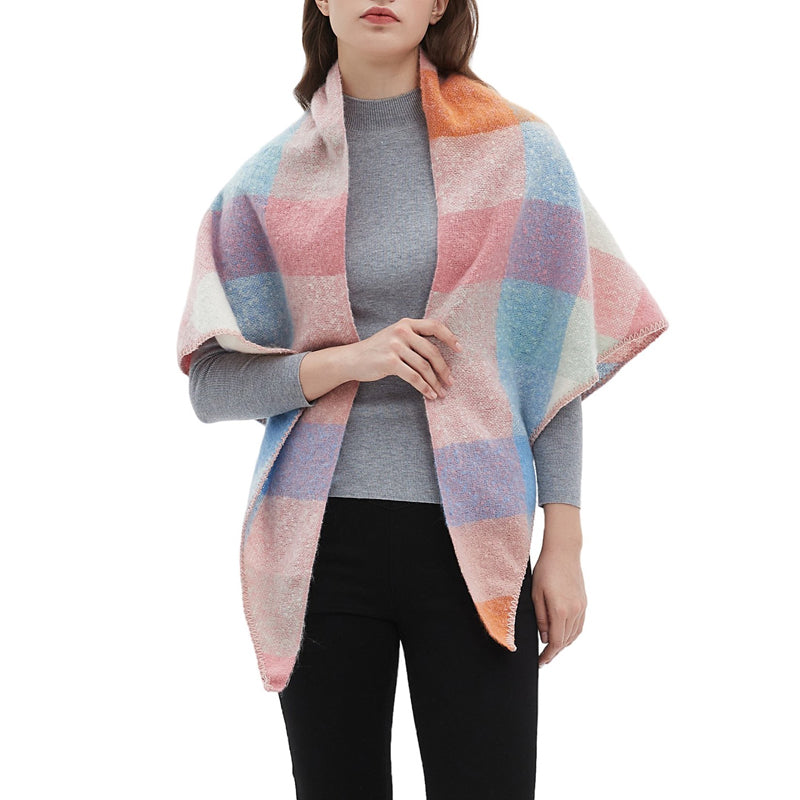 Warmer Karierter Schal
