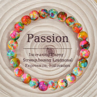 Buntes Perlenarmband