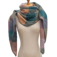 Warmer Karierter Schal