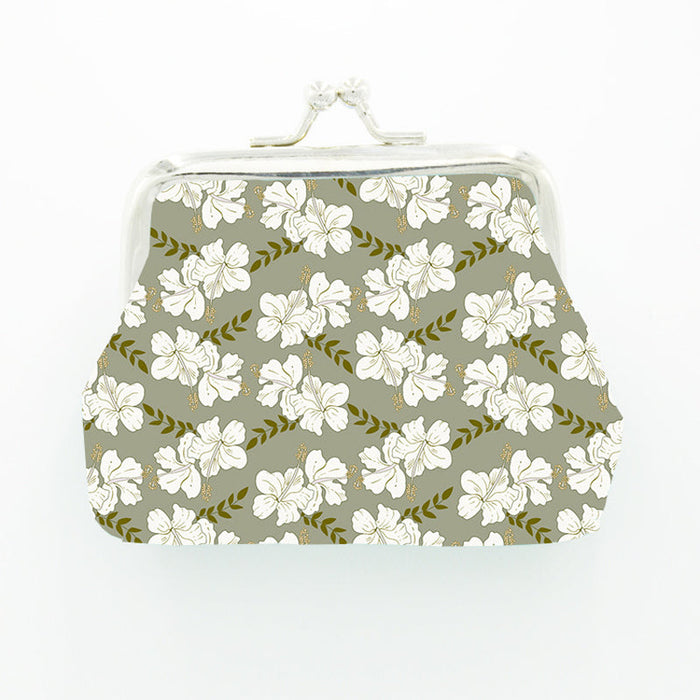 Vintage Geldbörse Mit Blumenmuster