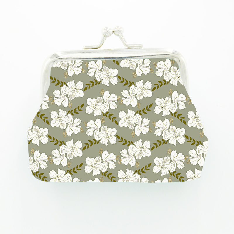 Vintage Geldbörse Mit Blumenmuster