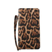 Vintage Geldbörse Mit Leopardenmuster