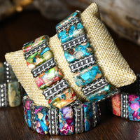 Buntes Boho-Armband