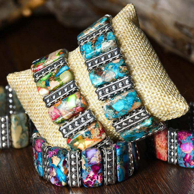 Buntes Boho-Armband