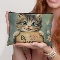 Tasche Mit Cartoon-Katze