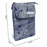 Vintage-Tasche Mit Blattmuster