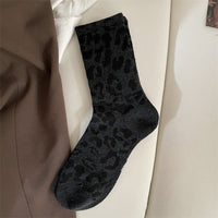 Vintage-Socken Mit Leopardenmuster