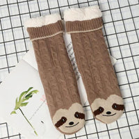 Cartoon Rutschfeste Warme Socken