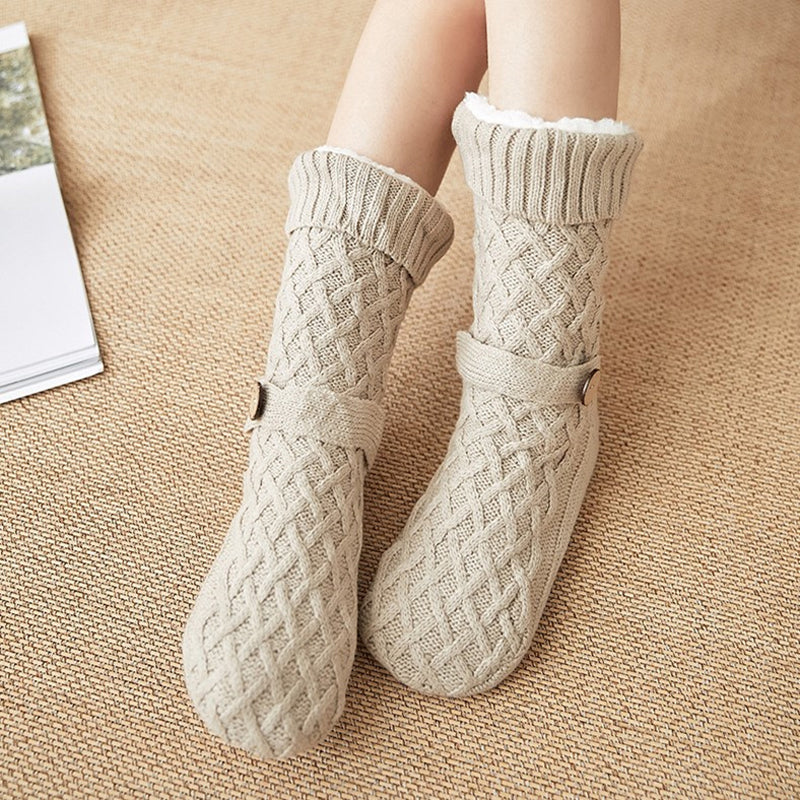 Warme Rutschfeste Socken