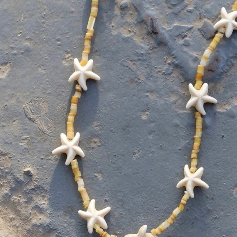 Lässige Halskette Im Strandstil
