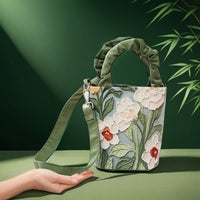 Vintage Tasche Mit Blumenmuster