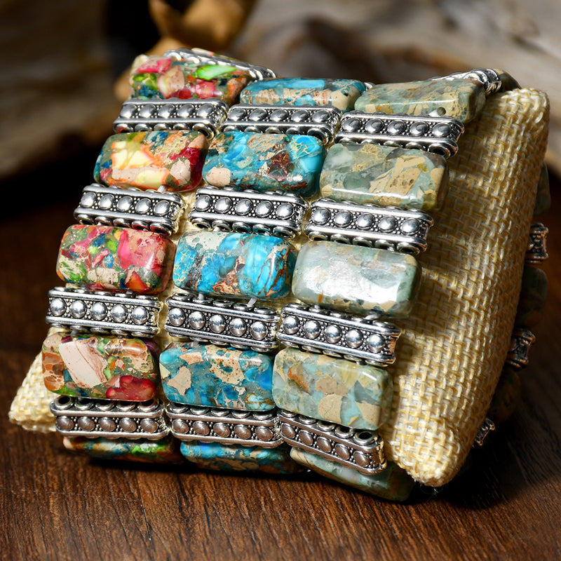Buntes Boho-Armband