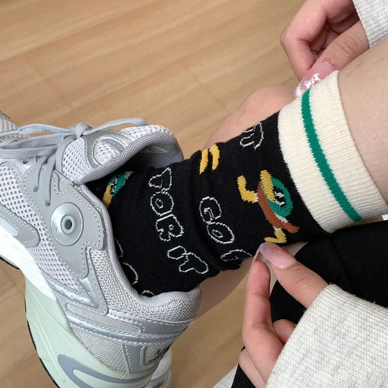 Lässige Cartoon-Socken
