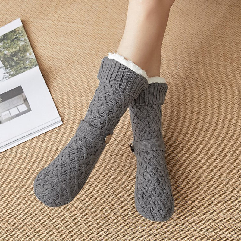 Warme Rutschfeste Socken