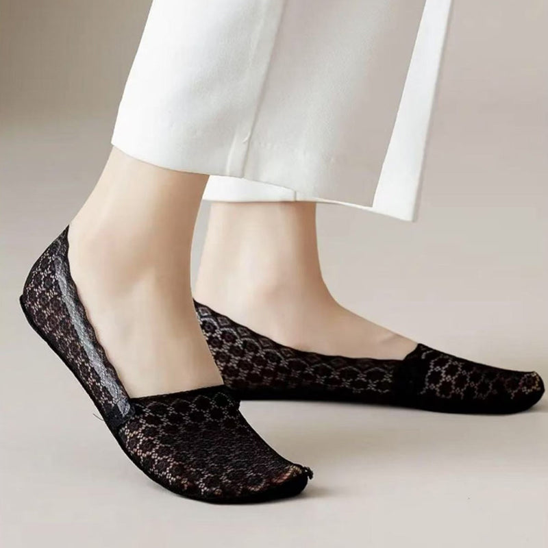 Atmungsaktive Blumensocken