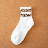 Warme Socken Mit Leopardenmuster