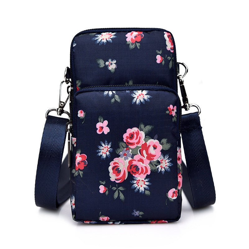Vintage Tasche Mit Blumenmuster
